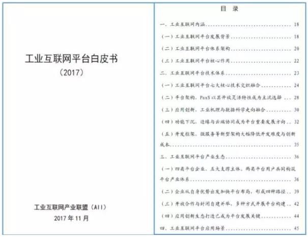 工業(yè)互聯(lián)網(wǎng)平臺白皮書